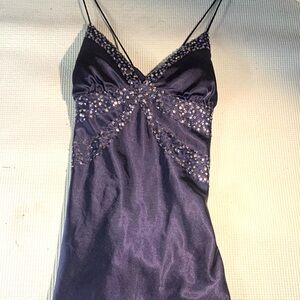 Roberta Roller Rabbit Midnight Blue Maxi Dress with Sparkling Accents